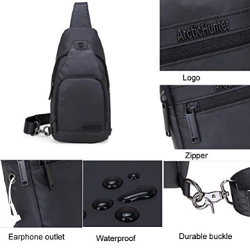 Arctic Hunter Schultertasche