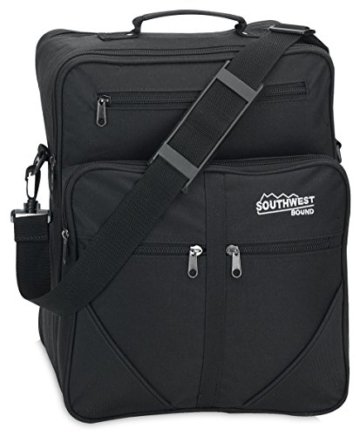Southwest Bound Schultertasche in Schwarz
